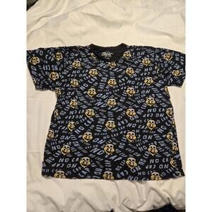 No Cap Eighty Eight Men's Smile Skull Print Short Sleeve T Shirt Size Xl Blue